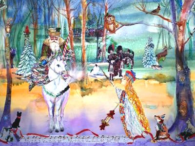 Enchanted Unicorn Forest