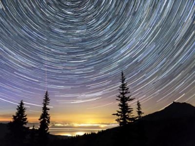 Hurricane Ridge Star Trails Hurricane Ridge Star Trails
