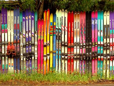 Ski Fence (Panoramic) 