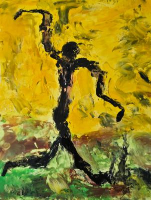 When one's shadow dances free. When one's shadow dances free.