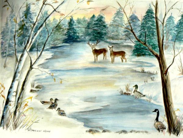 Winter's Peace - Xmas Card, 2010