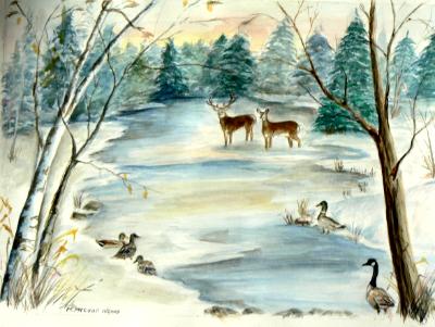 Winter's Peace - Xmas Card, 2010