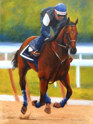 American Pharoah acrylic