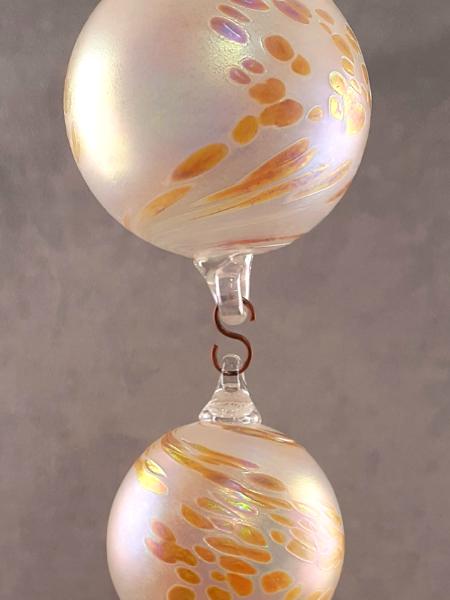 #11102504 Three Hanging Ball sculpture Glows in the Dark MED-5.18'' SM-4.18'' XSM-3.25'' 20'' Long $190.00