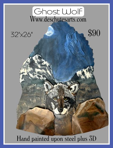 3D GHOST WOLF
