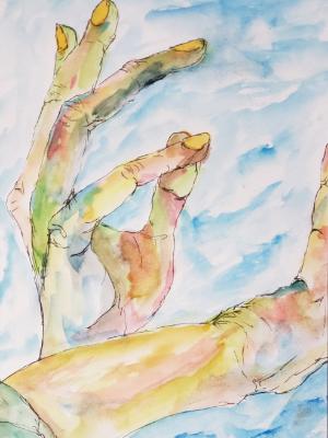 Through dancing with the sky, we embrace life. Through dancing with the sky, we embrace life.