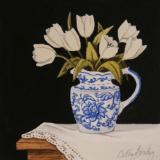 'Tulips in Dutch Jug' SOLD
