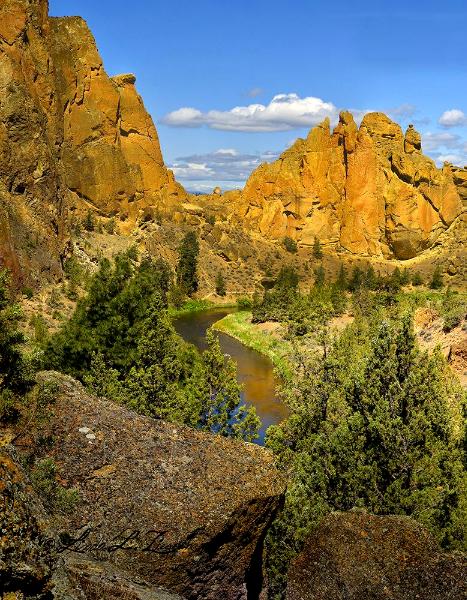 Balanced Above Crooked River Canyon