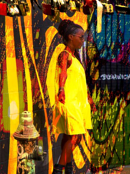 Girl in yellow