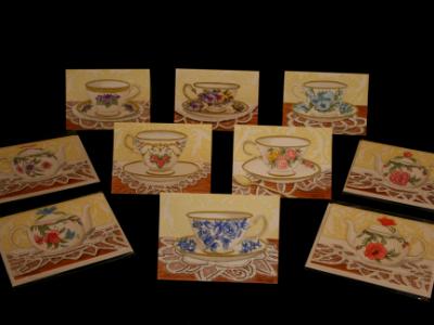 Art Cards - 'The Teatime Series'