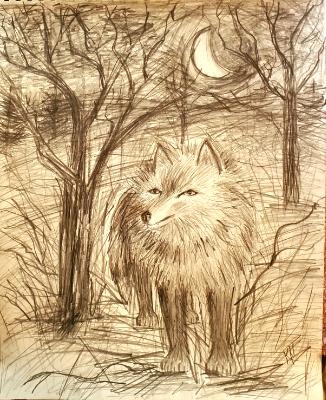 A Wolf's Presence