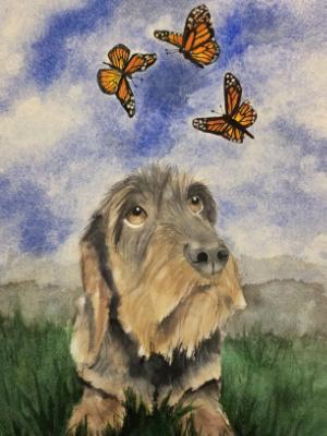 Nature's Girl (watercolor) Nature's Girl (watercolor)