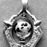 Sterling Silver Spinner Pendant