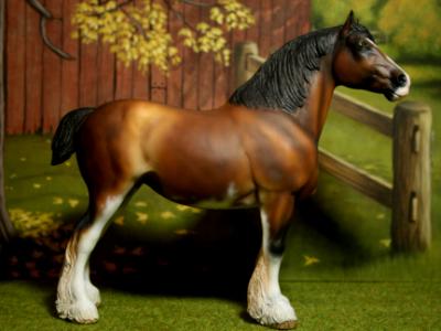 Breyer CLYDESDALE - Repaint NFS