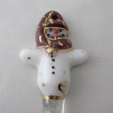 TO22076 - Small Snowman Ornament - Plum
