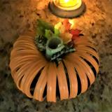 Mason Jar Lid Pumpkin