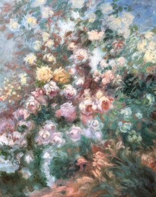 Violet Cascade 48”x 60” #321