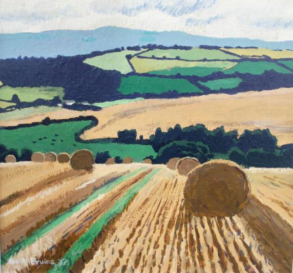 View towards the Quantocks, West Somerset