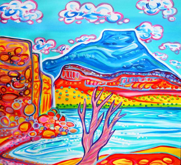 Abiquiu Cliffside