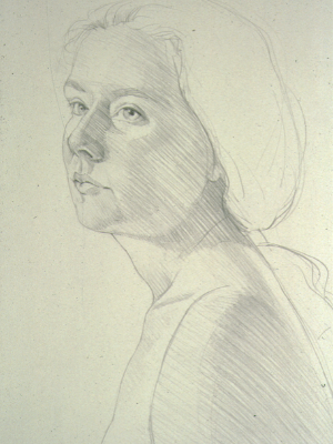 Portrait, Graphite Portrait, Graphite