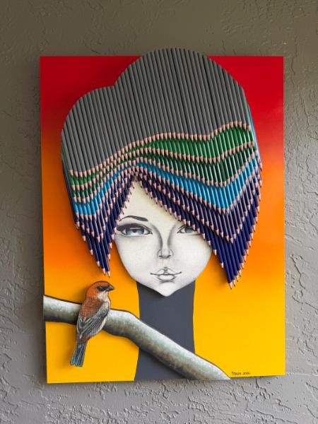Mona (16x24 inches) $495