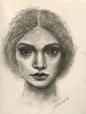 Sketchbook drawing #11: Satya Sketchbook drawing #11: Satya