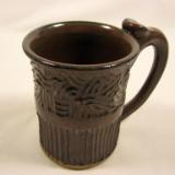 110901.D Carved Coffee Mug