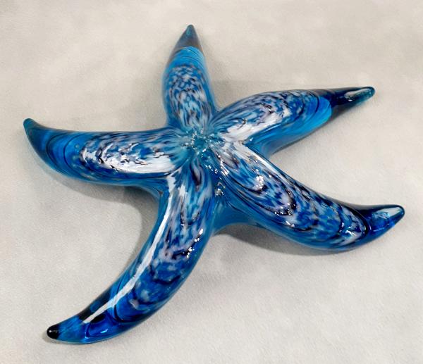 #10262636 Starfish with wall hanger 8''W $90.00