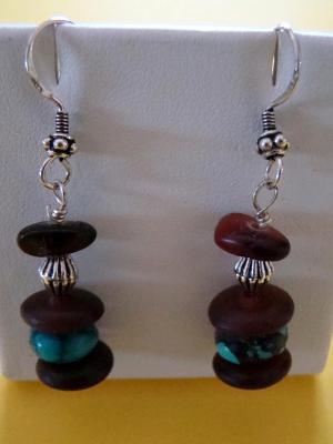 #30 turquoise and amber #30 turquoise and amber