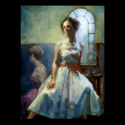 24x18.When the Curtain Falls 24x18.When the Curtain Falls