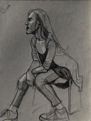 Cerah, Seated Cerah, Seated