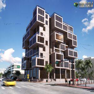 Corporate House design architectural rendering studio Ahmedabad, India