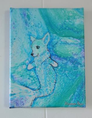 MerCorgi Aqua 6x8 MerCorgi Aqua 6x8