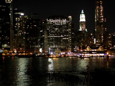 Manhattan Skyline at Night Manhattan Skyline at Night