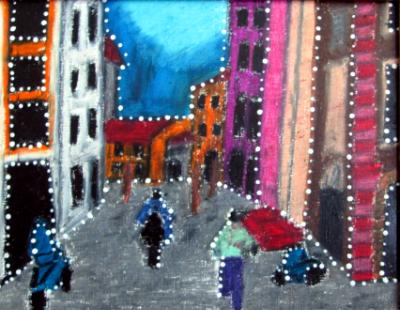 Street In Trastevere Street In Trastevere