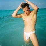 Alexis Arquette, Haulover nude beach