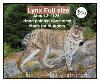 LYNX LIFE SIZE