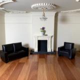 END Day 2: full room view with sample furniture