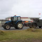 Going past the Vazon Bay cafe.