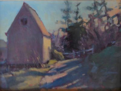 March Ropeshed 11x14" oil March Ropeshed 11x14" oil