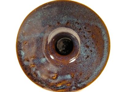 Asian Vase with Combo Glaze Asian Vase with Combo Glaze