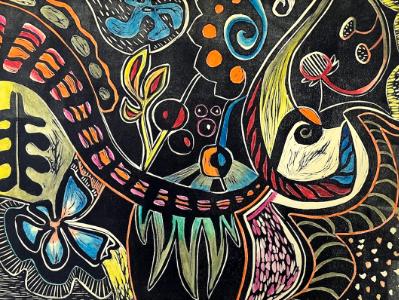 Around and About 12"x9" Around and About 12"x9"