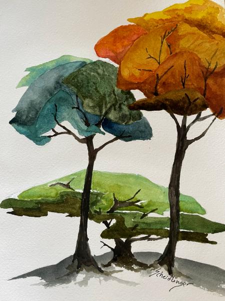 A Trio of Trees (sold)
