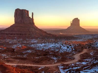 Monument Valley Misty Sunrise Monument Valley Misty Sunrise