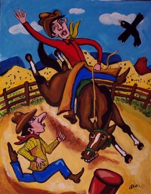 Johnny Bronc Buster Johnny Bronc Buster