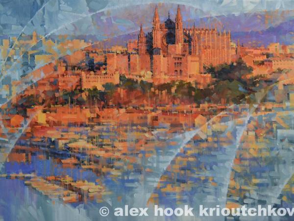 Palma de Mallorca VI - Oil on canvas - 97x54cm Palma de Mallorca VI - Oil on canvas - 97x54cm