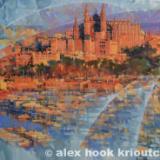 Palma de Mallorca VI - Oil on canvas - 97x54cm