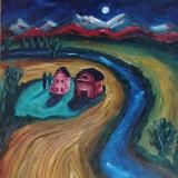 Snohomish River at Night