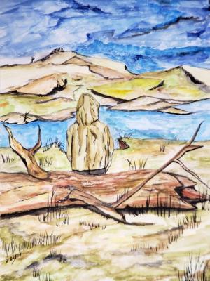 Seeking a moment of restfulness, he stepped away from the city for the first time, now he hoped he would never find his way home Seeking a moment of restfulness, he stepped away from the city for the first time, now he hoped he would never find his way home