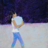 Girl Walking (with a Water Jug)